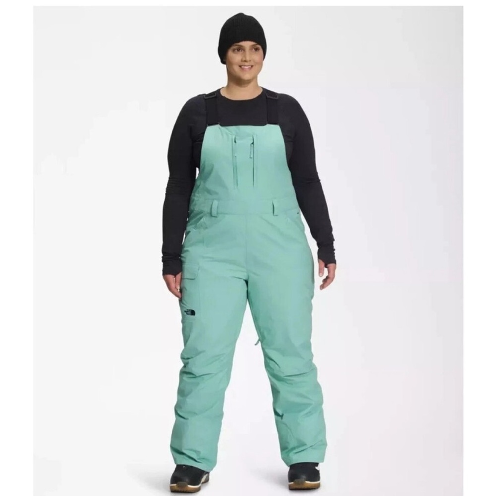 Mint Green Snow Bib Overalls NWT